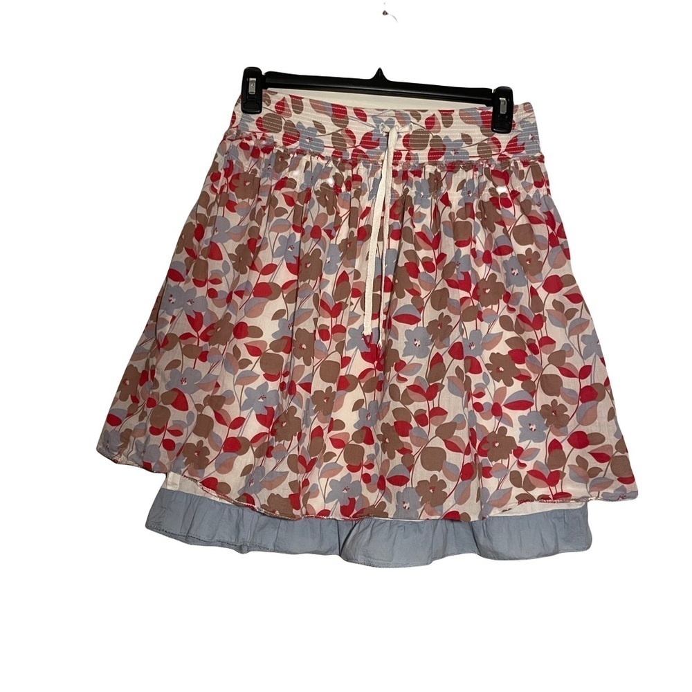 American Eagle Outfitters women’s floral skirt red/blue/brown size 2